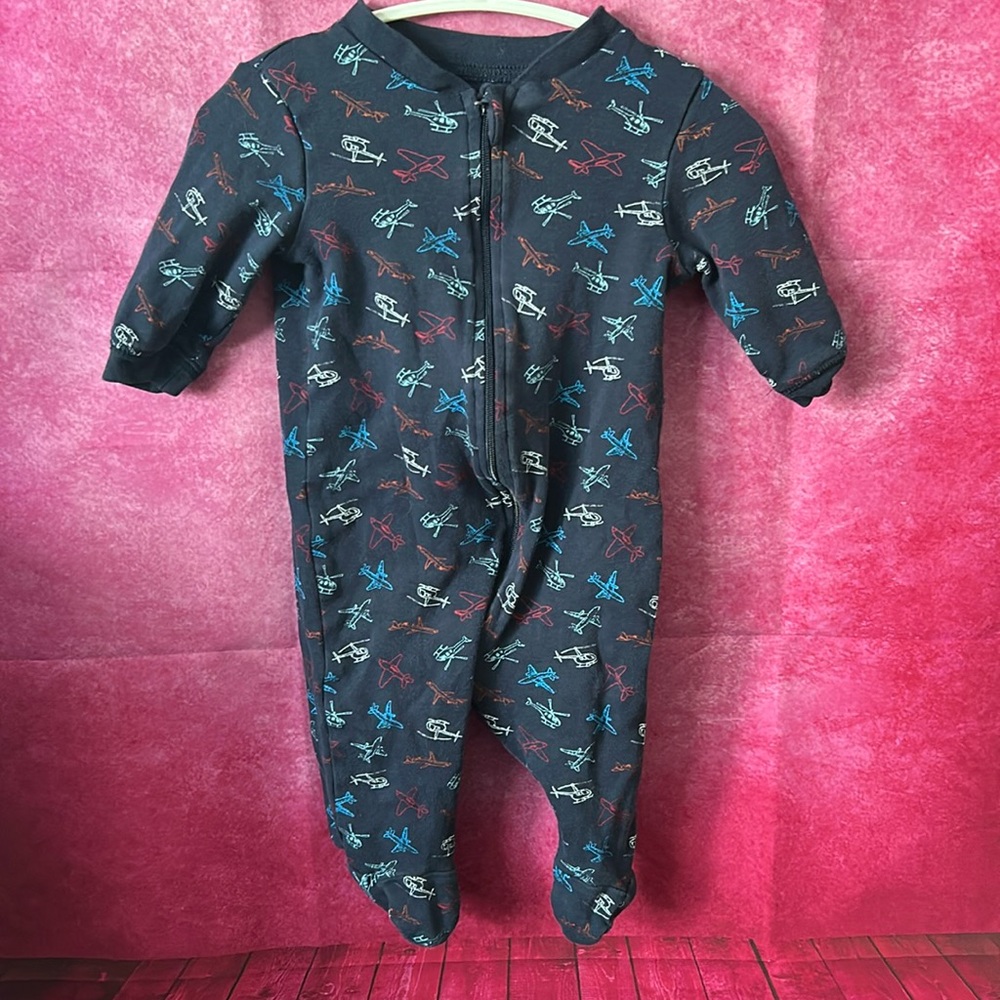 (3 for $15) 3-6 Month Baby Zip Up George Sleeper
